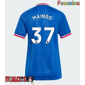 Manchester United Kobbie Mainoo #37 Seconda Maglia Femmina 2026-27 Manica Corta